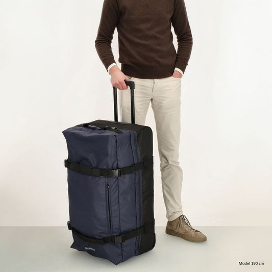 BEAGLES Travel Originals Duffle Reisetasche XXL 76 cm Blau 76 Liter Große Sporttasche mit Doppelhandgriffen blau