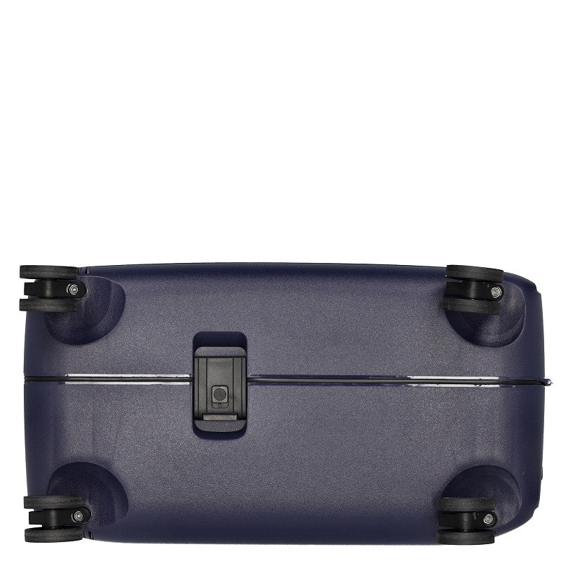 Chicago Hartschalenkoffer L 75cm 96Liter Polypropylen-Trolley TSA 4 Doppelrollen navy