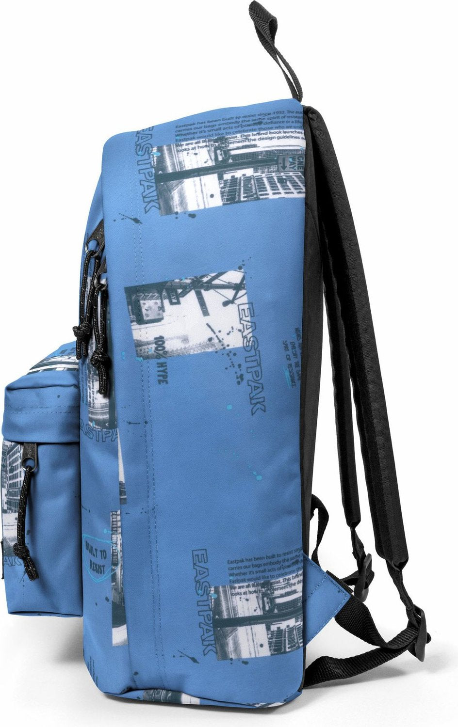Out of Office Rucksack Tags Blue