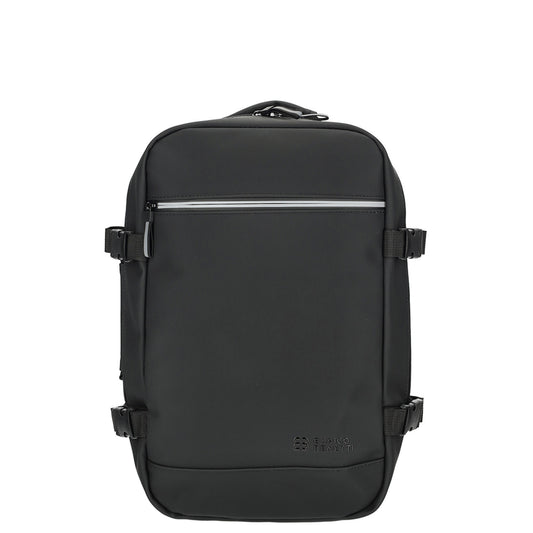 Enrico Benetti Bergen Underseater Rucksack Handgepäck 40x25x20 cm wasserabweisend schwarz