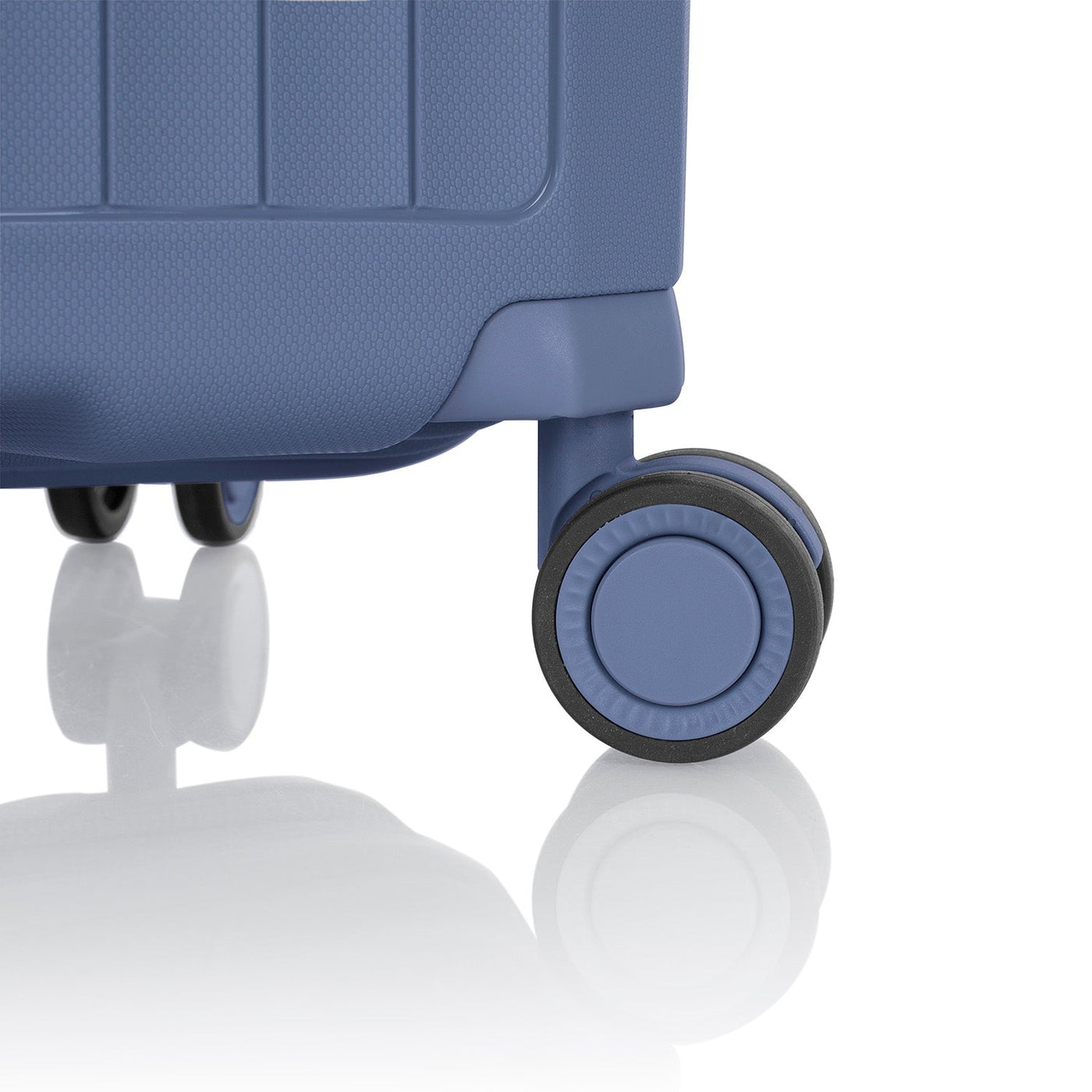 Heys Airlite 30″ Hartschalen-Trolley – 100 % Duraflex™, ca. 125 L Volumen, erweiterbar, 76 × 50 × 30,6 cm, 4 Rollen, blau