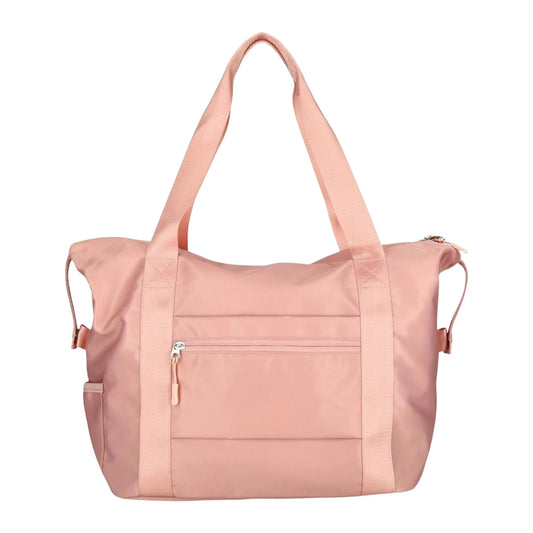 ENRICO BENETTI "Lakers" Sporttasche 50 cm | Kompakte Reisetasche/Duffelbag (Handgepäckgröße) mit Schuhfach rose