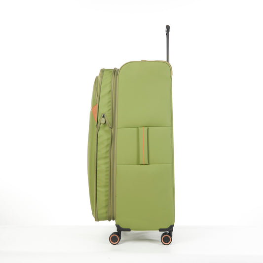 Verage Cambridge Spinner Gr. L Reisetrolley Koffer mit TSA-Zahlenschloss – Extra großer, erweiterbarer Reisekoffer - fern green - Schluga Koffer & Taschen GmbH