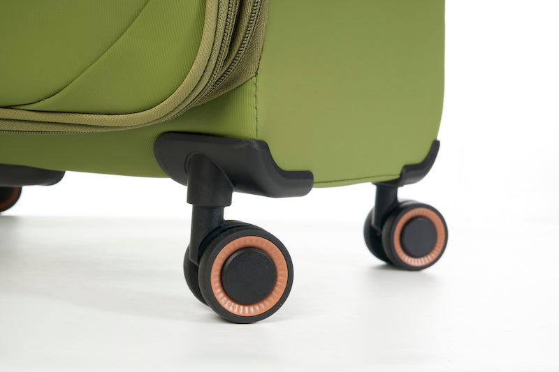 Verage Cambridge Spinner 3‑tlg. Reisetrolley‑Set – TSA-Zahlenschlösser & wasserabweisendes Polyester - fern green - Schluga Koffer & Taschen GmbH
