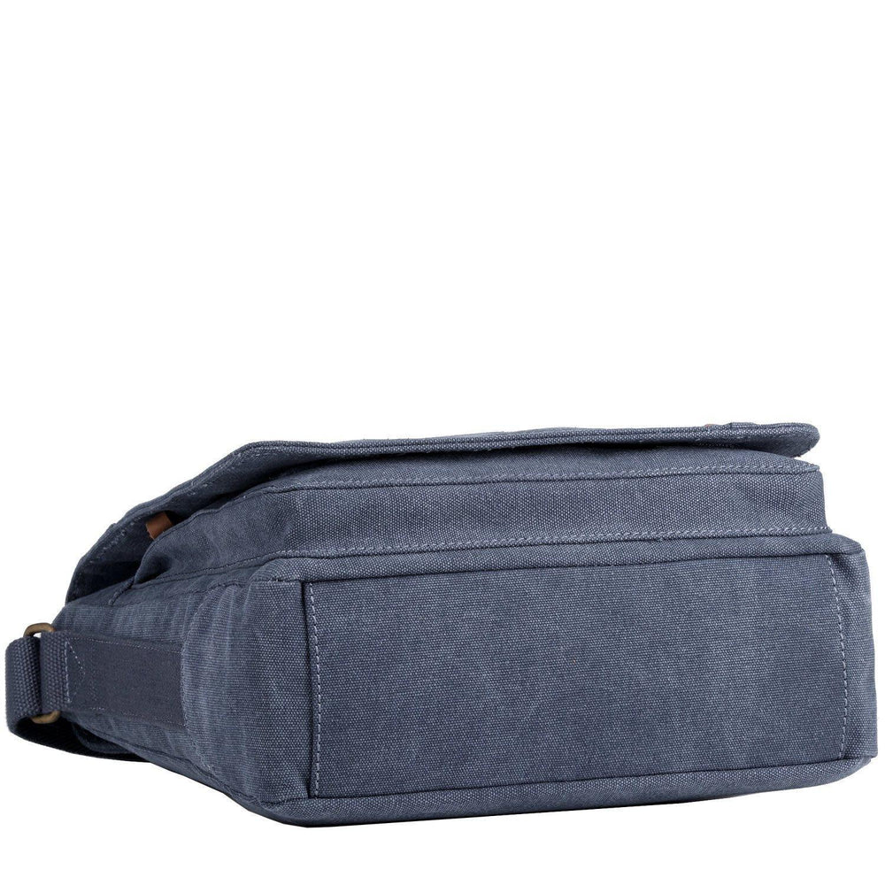 Classic Canvas Crossbody Bag blau