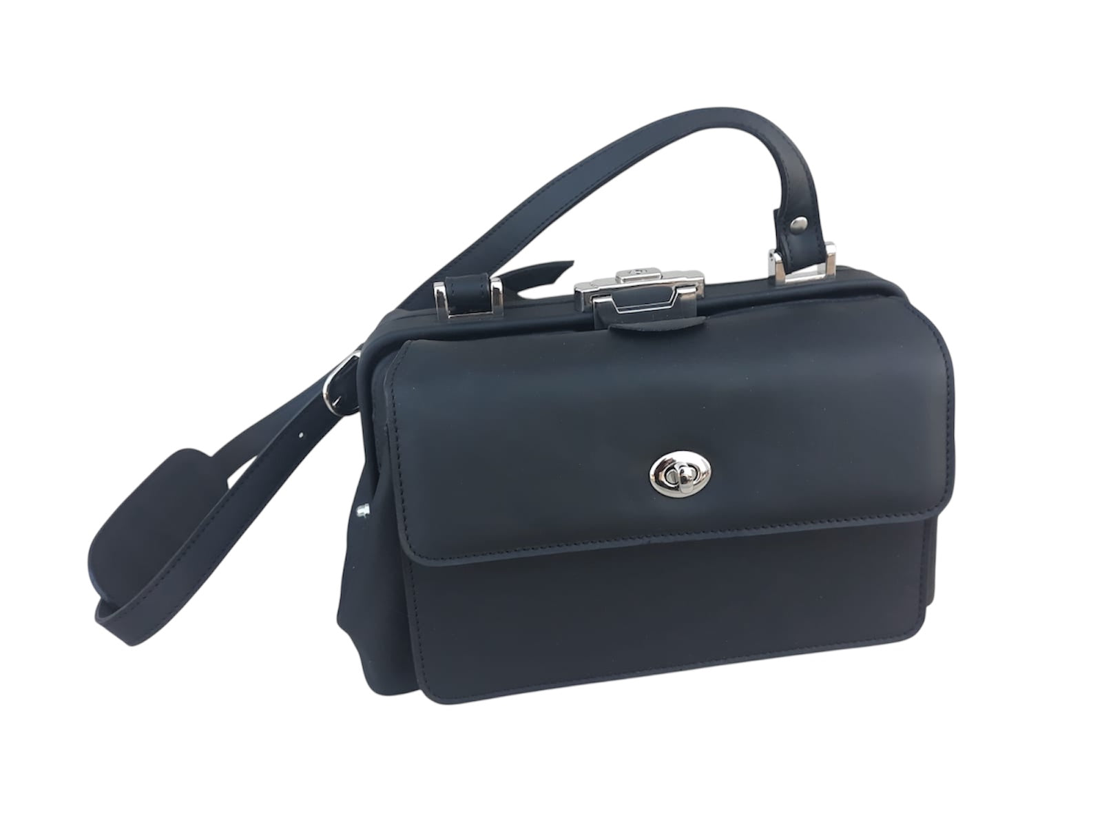 lenkertasche leder schwarz Schaffnertasche Lenkertasche Conductor Bag Kassiertasche Echtleder Rin – Schluga Koffer & Taschen GmbH