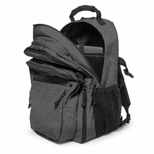 Eastpak Tutor Rucksack – groß, 48×32×26 cm, ca. 39 L Volumen, mit Laptopfach bis 15″ black denim