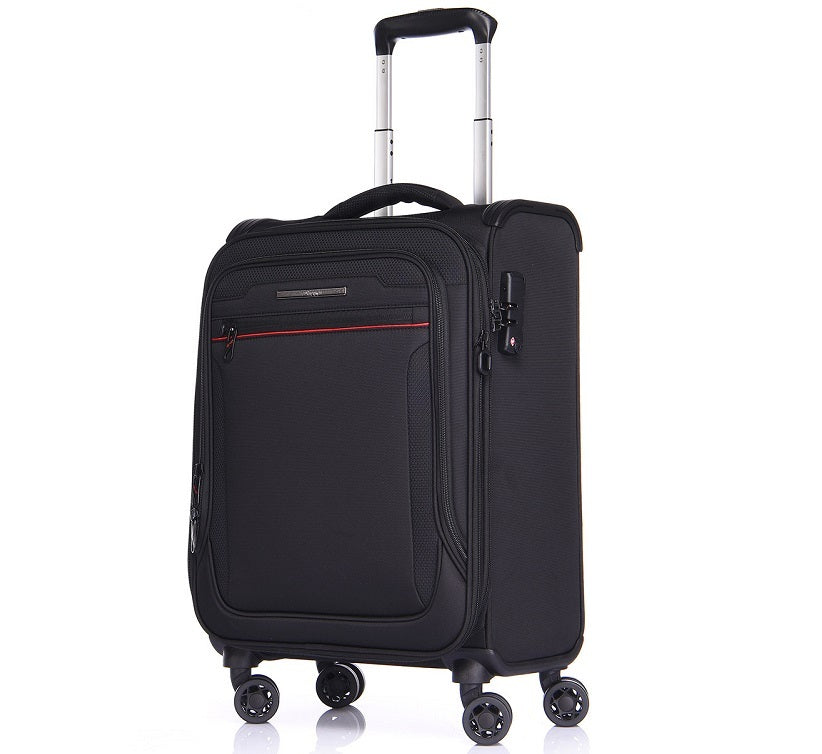 Toledo Kabinentrolley Size S Kabinengröße 55 x 38 x 20 cm Weich schwarz