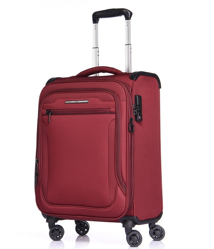 Toledo Kabinentrolley Size S Kabinengröße 55 x 38 x 20 cm Weich rot