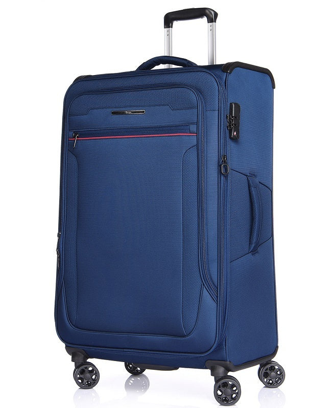 Toledo Reisetrolley Size L Large 80 x 48 x 30 cm 3.8 kg Weich blau