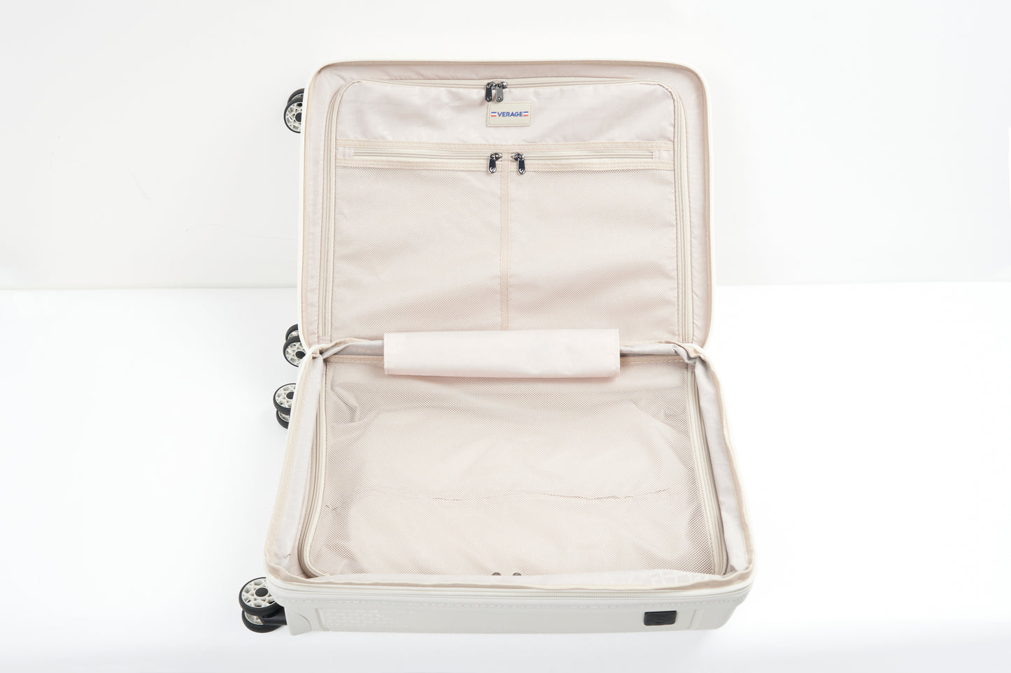 Verage Edinburgh Spinner Gr. L Reisetrolley Koffer mit TSA‑Zahlenschloss – Erweiterbarer PP-Hartschalenkoffer - Schluga Koffer & Taschen GmbH