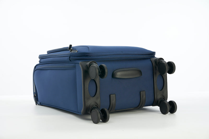 Verage Toledo Spinner Gr. S Reisetrolley Koffer mit TSA‑Zahlenschloss – Weichgepäck mit Dehnfalte - Schluga Koffer & Taschen GmbH