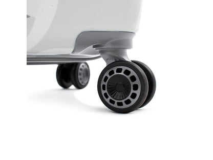 HEYS Hartschalenkoffer White Camo (76 cm) 4-Rollen-Trolley (L) mit TSA & 132L Volumen