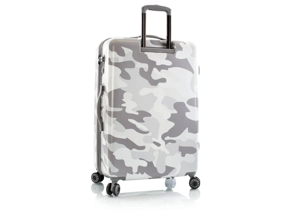 HEYS Hartschalenkoffer White Camo (76 cm) 4-Rollen-Trolley (L) mit TSA & 132L Volumen