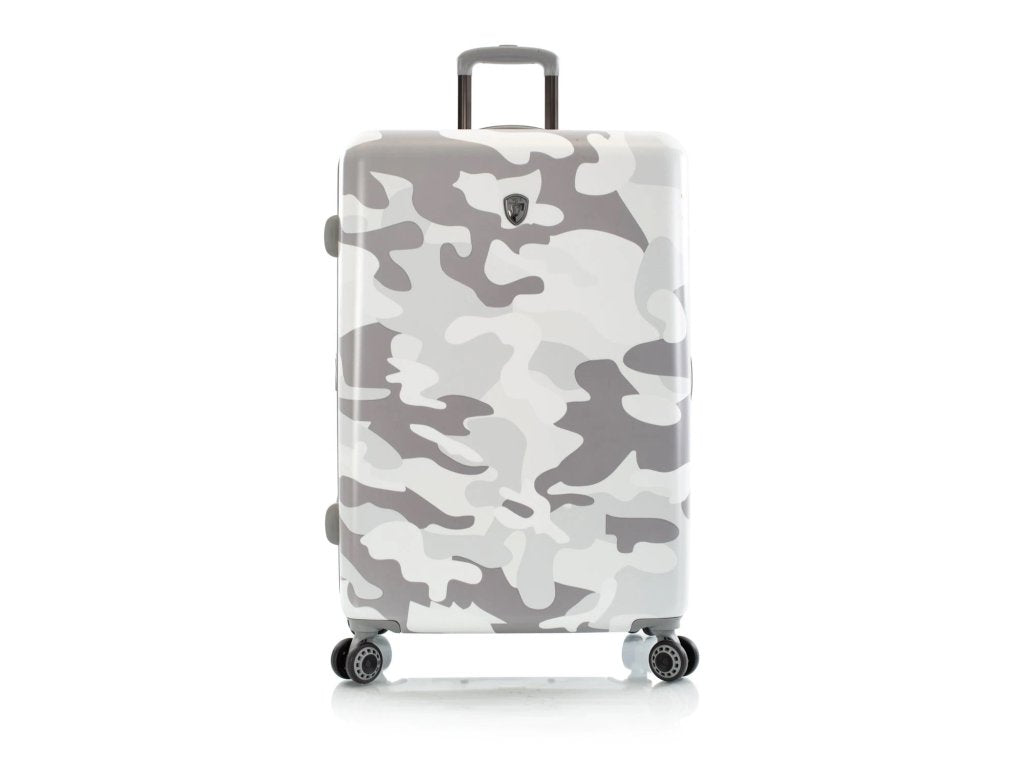HEYS Hartschalenkoffer White Camo (76 cm) 4-Rollen-Trolley (L) mit TSA & 132L Volumen