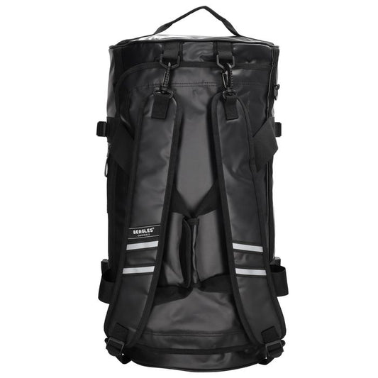 BEAGLES Originals Tokyo Reisetasche 65 Liter Groß Volumen Handgepäck Rucksack Funktion Wasserabweisend schwarz