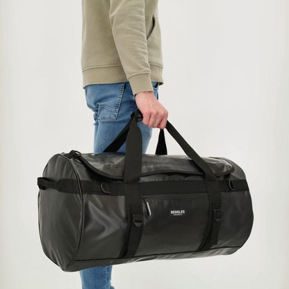 BEAGLES Originals Tokyo Reisetasche 65 Liter Groß Volumen Handgepäck Rucksack Funktion Wasserabweisend schwarz