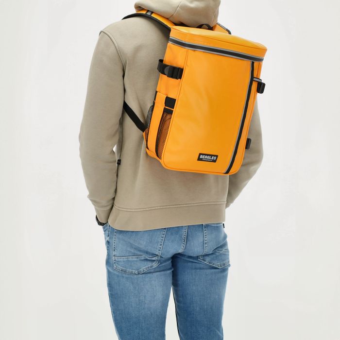 BEAGLES Underseater Rucksack Handgepäck für unter den Sitz Anti-Diebstahl 13,3 Zoll Laptopfach Wasserabweisend gelb