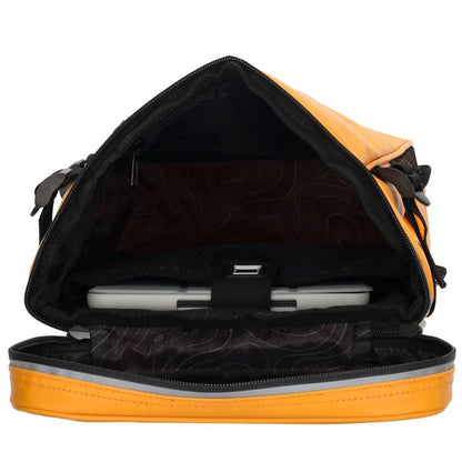 BEAGLES Underseater Rucksack Handgepäck für unter den Sitz Anti-Diebstahl 13,3 Zoll Laptopfach Wasserabweisend gelb