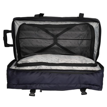 BEAGLES Travel Originals Duffle Reisetasche XXL 76 cm Blau 76 Liter Große Sporttasche mit Doppelhandgriffen blau