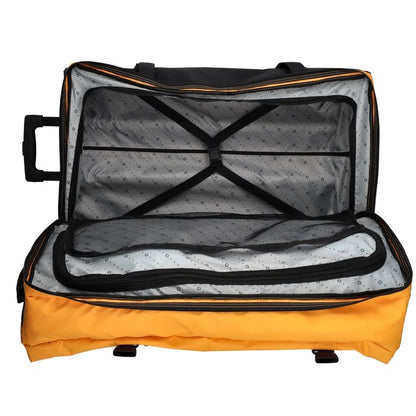 BEAGLES Travel Originals Duffle Reisetasche XXL 76 cm Blau 76 Liter Große Sporttasche mit Doppelhandgriffen gelb