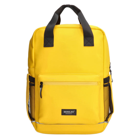 BEAGLES Original Backpack Gelb 15,6 Zoll Laptop Rucksack Wasserabweisend 15,5 Liter gelb