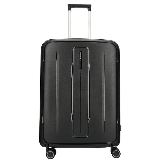 Chicago Hartschalenkoffer L 75cm 96Liter Polypropylen-Trolley TSA 4 Doppelrollen schwarz