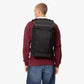 Eastpak Tecum Top Rucksack – 29,5 × 49 × 19,5 cm, 23 L, Laptopfach 15″, wasserabweisend - CNNCT Rip Black