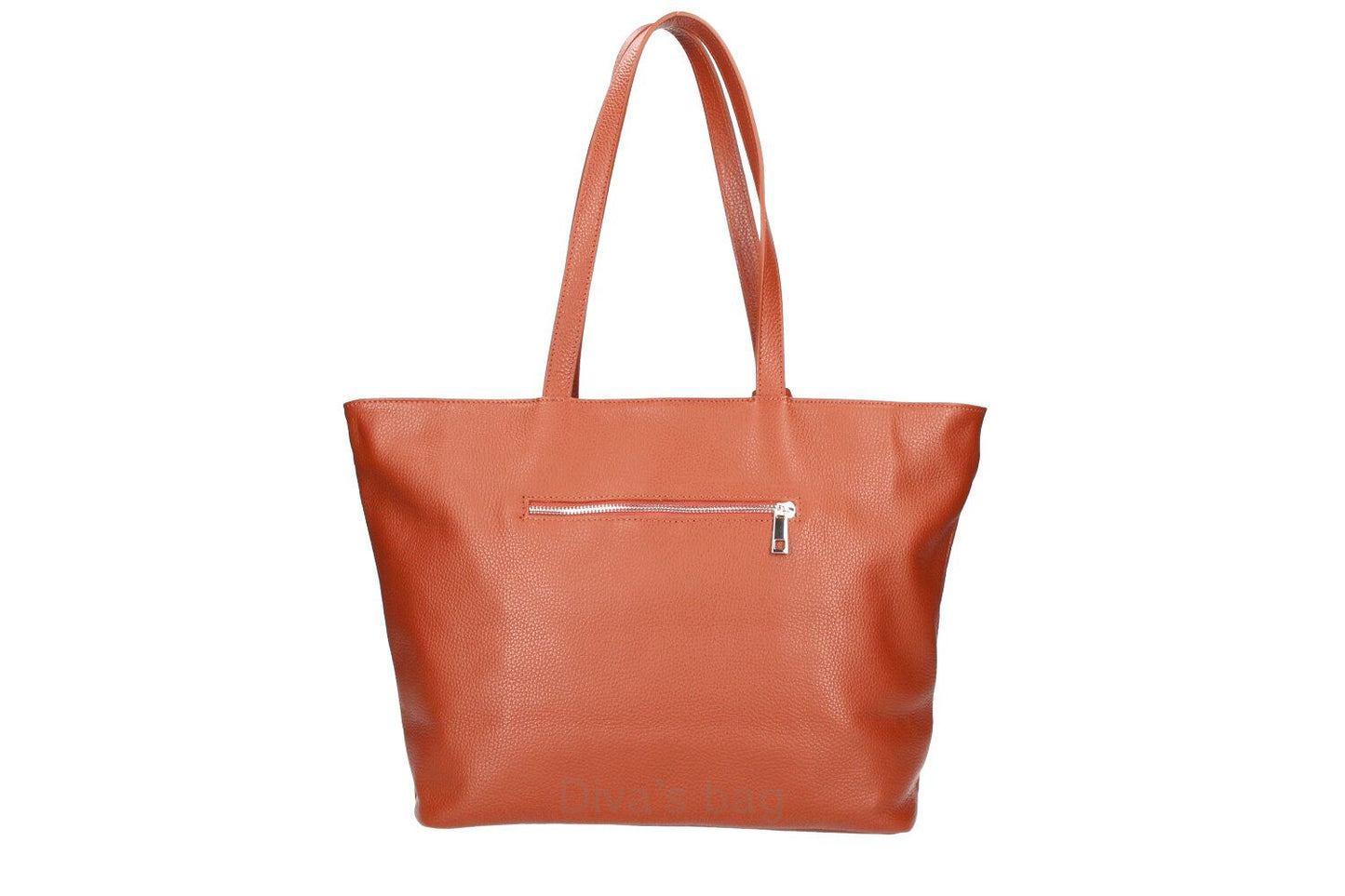 Klassischer Shopper Vittoria Handtasche Echtleder XL aus Italien