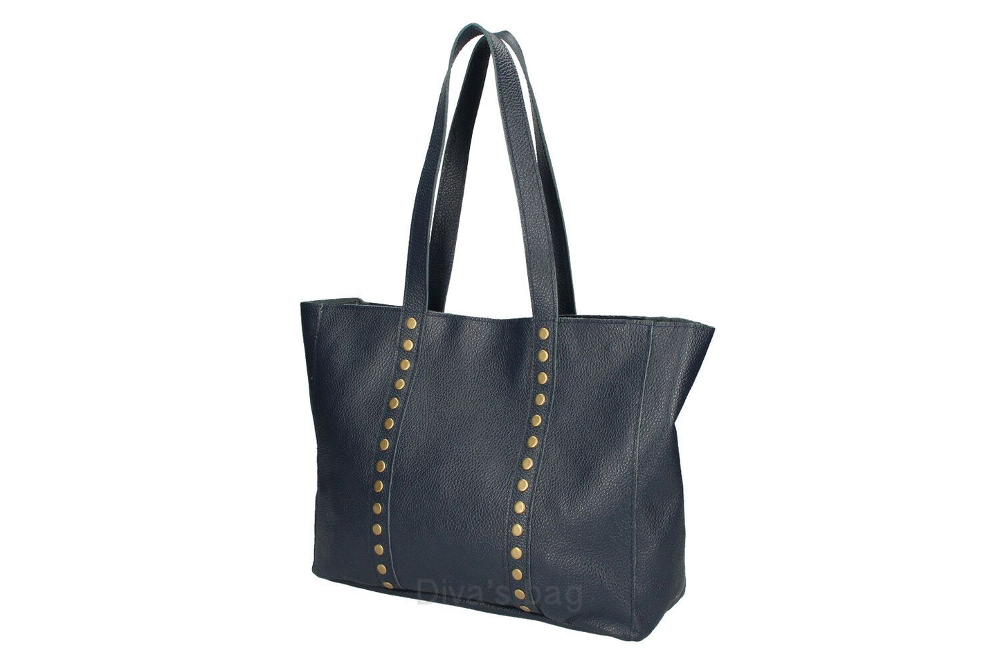 Stylische Handtasche Shopper Ilaria Made in Italy 100% Leder