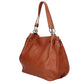 Funktionale Handtasche TINA aus Leder 100% Made in Tuscany