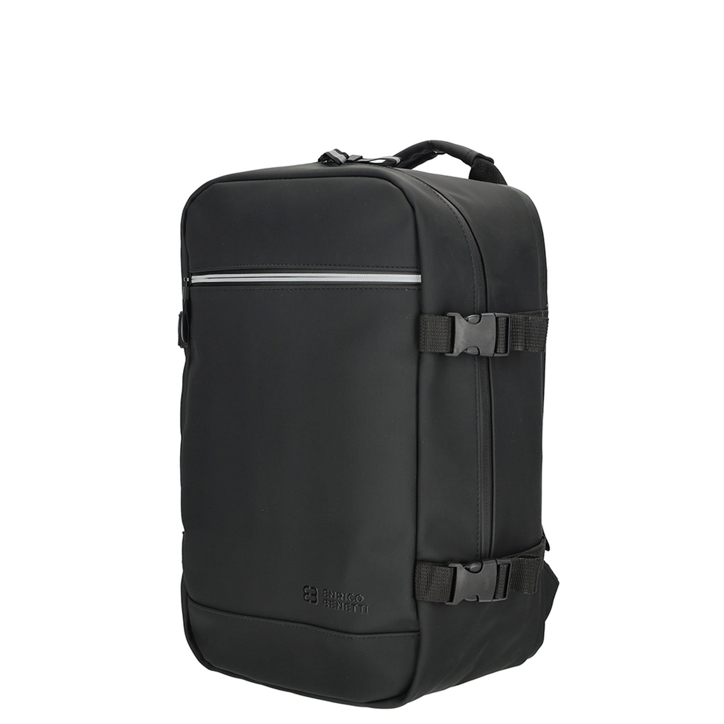 Enrico Benetti Bergen Underseater Rucksack Handgepäck 40x25x20 cm wasserabweisend schwarz