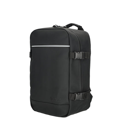 Enrico Benetti Bergen Underseater Rucksack Handgepäck 40x25x20 cm wasserabweisend schwarz