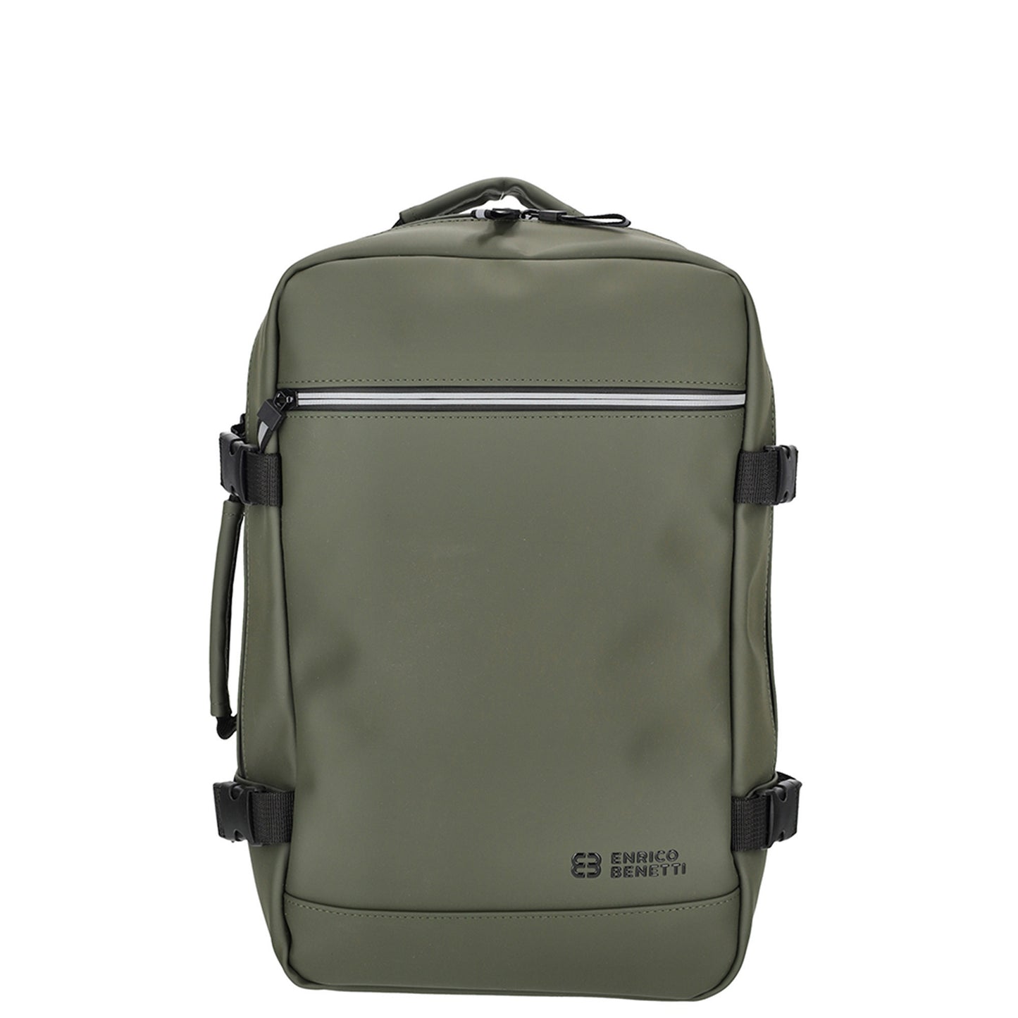 Enrico Benetti Bergen Underseater Rucksack Handgepäck 40x25x20 cm wasserabweisend schwarz
