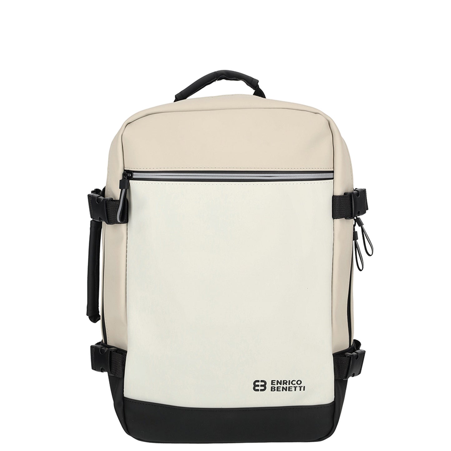 Enrico Benetti Bergen Underseater Rucksack Handgepäck 40x25x20 cm wasserabweisend schwarz