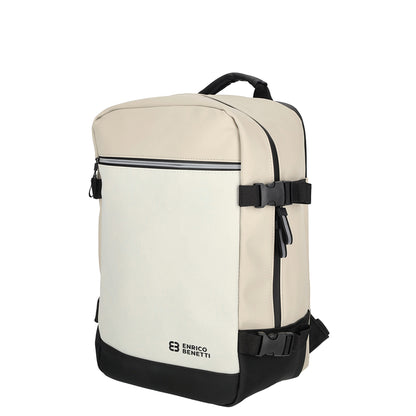 Enrico Benetti Bergen Underseater Rucksack Handgepäck 40x25x20 cm wasserabweisend schwarz
