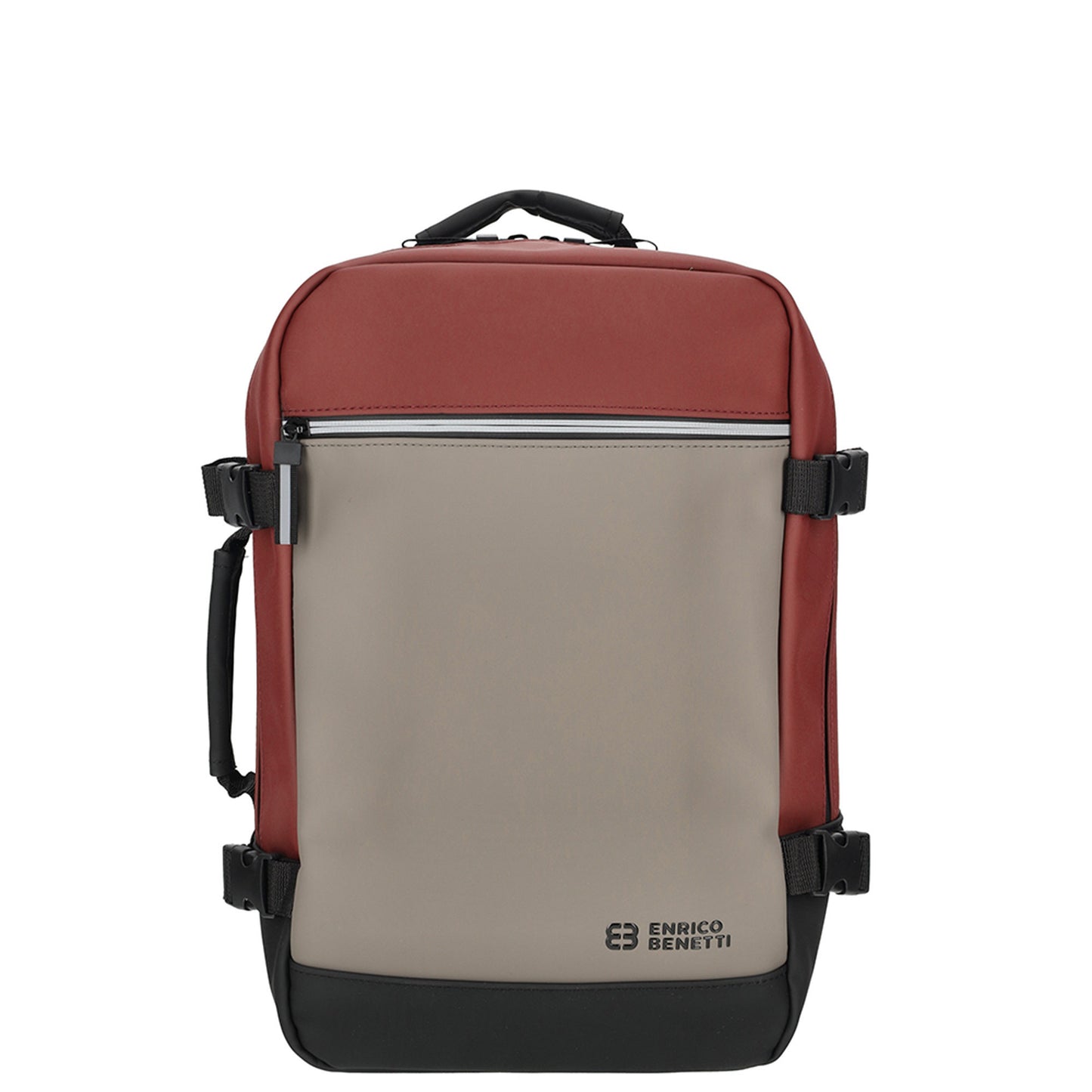 Enrico Benetti Bergen Underseater Rucksack Handgepäck 40x25x20 cm wasserabweisend schwarz