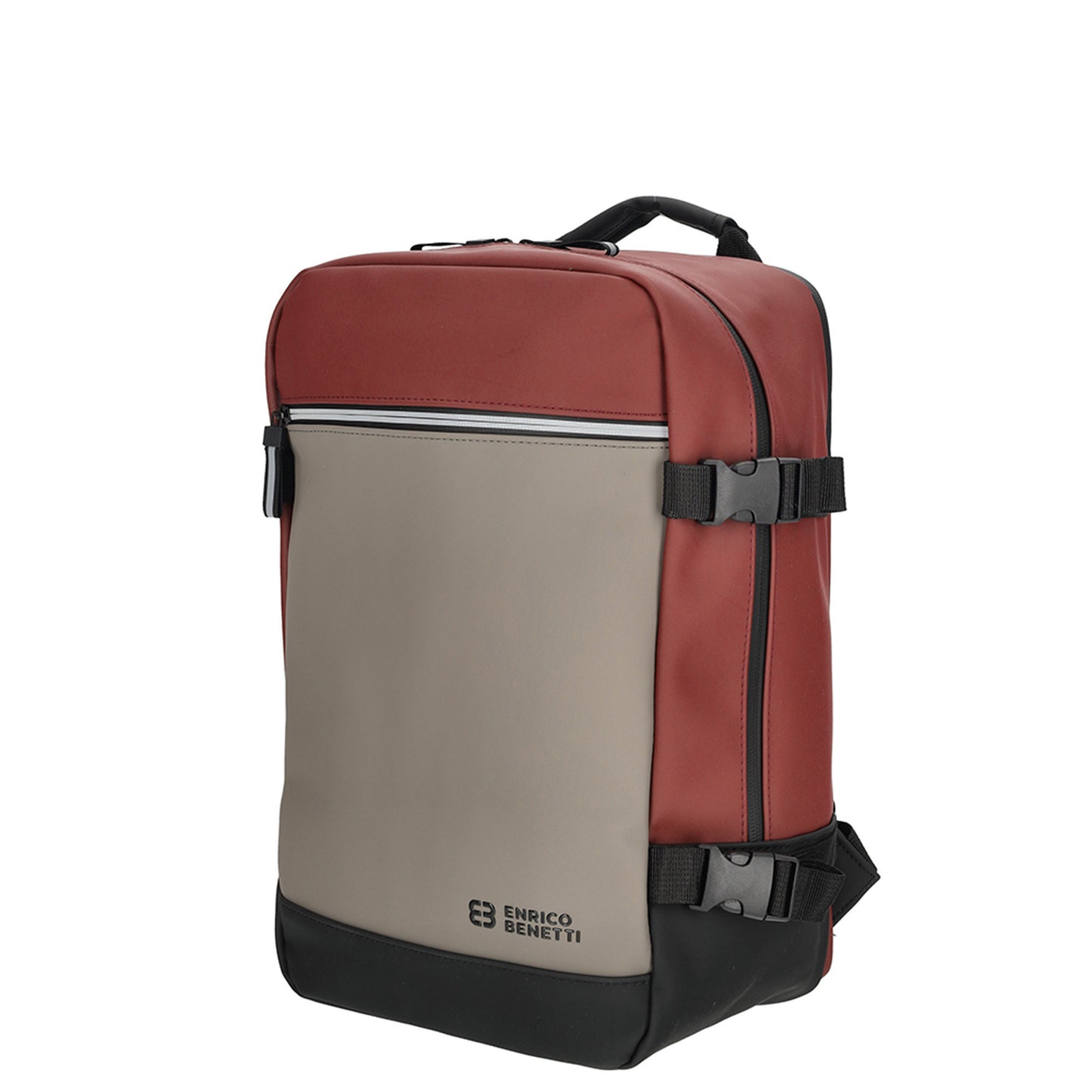 Enrico Benetti Bergen Underseater Rucksack Handgepäck 40x25x20 cm wasserabweisend schwarz