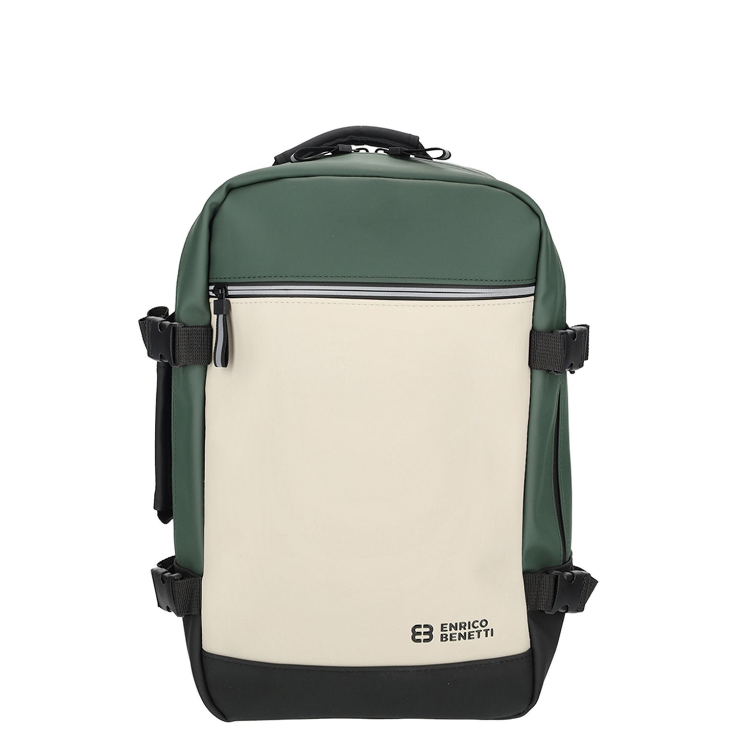 Enrico Benetti Bergen Underseater Rucksack Handgepäck 40x25x20 cm wasserabweisend schwarz