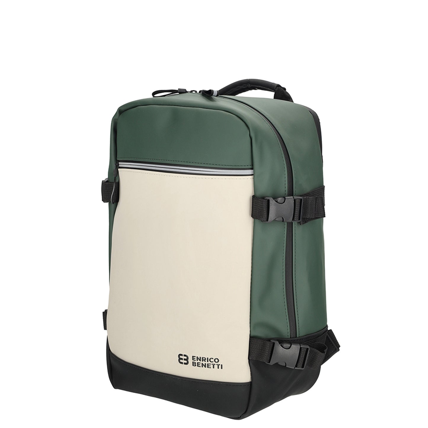 Enrico Benetti Bergen Underseater Rucksack Handgepäck 40x25x20 cm wasserabweisend schwarz