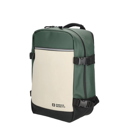 Enrico Benetti Bergen Underseater Rucksack Handgepäck 40x25x20 cm wasserabweisend schwarz
