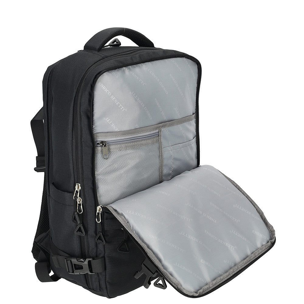 Enrico Benetti Luzern Underseater Rucksack Handgepäck 30x15x45 cm Laptop 17 Zoll