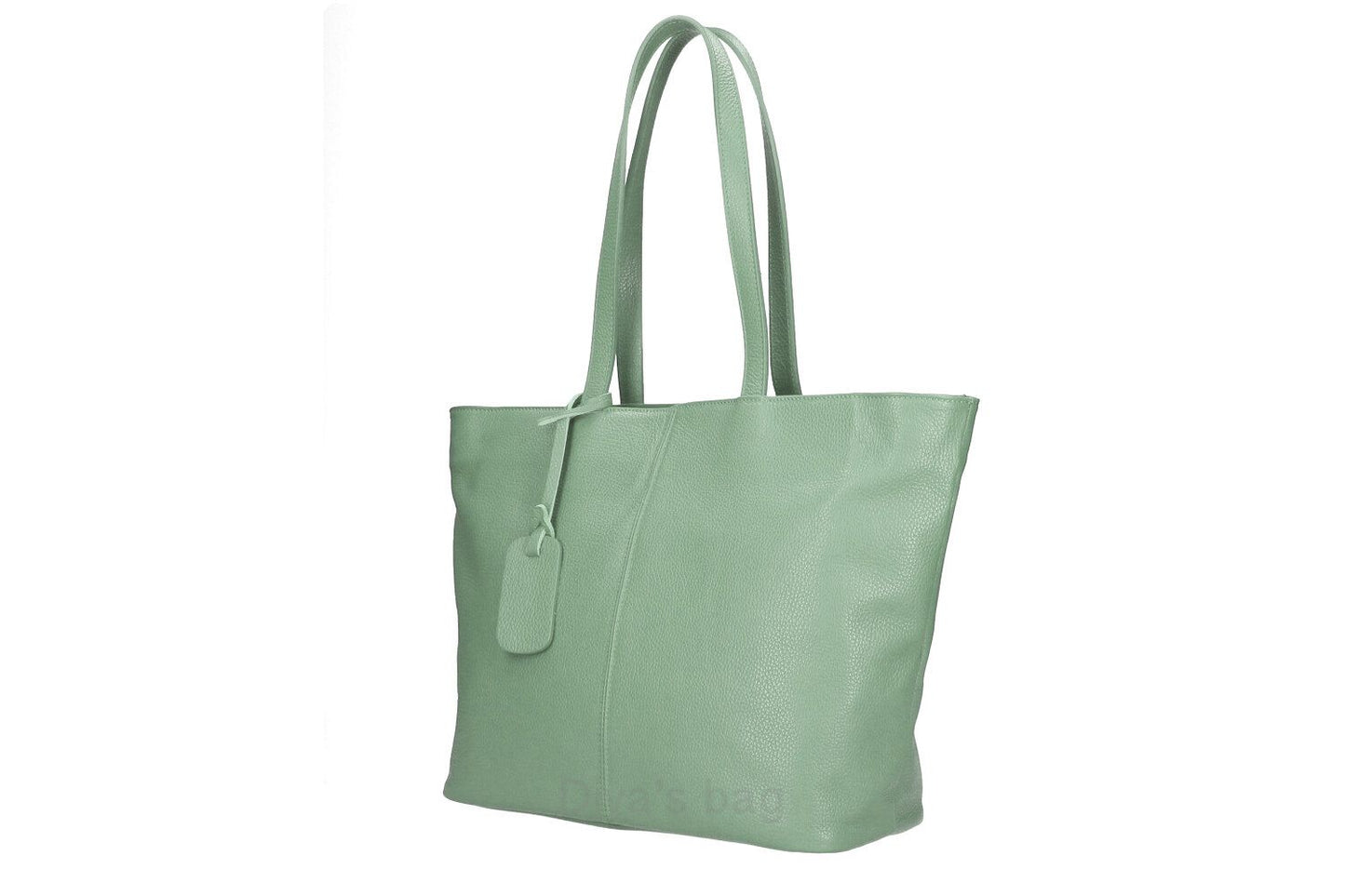 Klassischer Shopper Vittoria Handtasche Echtleder XL aus Italien