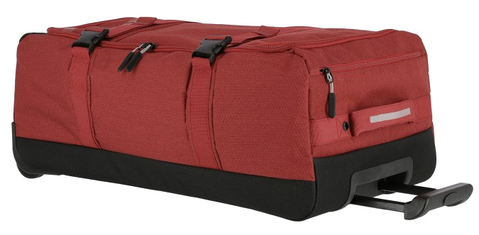 Travelite Kick Off Rollenreisetasche L – große Sport- und Reisetasche mit 65 L Volumen rot