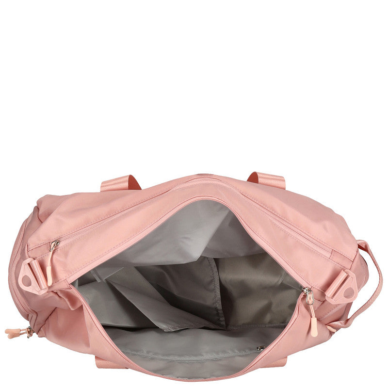 ENRICO BENETTI "Lakers" Sporttasche 55 cm | Robuste Reisetasche/Duffelbag (Handgepäckgröße) mit Schultergurt rose