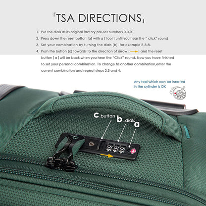 Toledo Reisetrolley Weichgepäck mit Dehnfalte S+M+L lieferbar