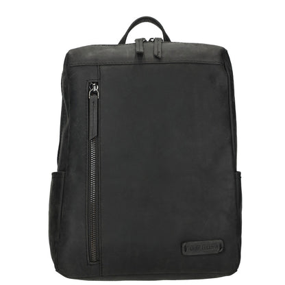 Enrico Benetti – Genua – Rucksack aus Leder – 30 × 23 × 9 cm