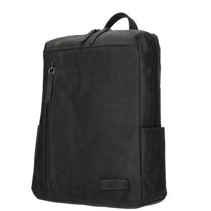 Enrico Benetti – Genua – Rucksack aus Leder – 30 × 23 × 9 cm