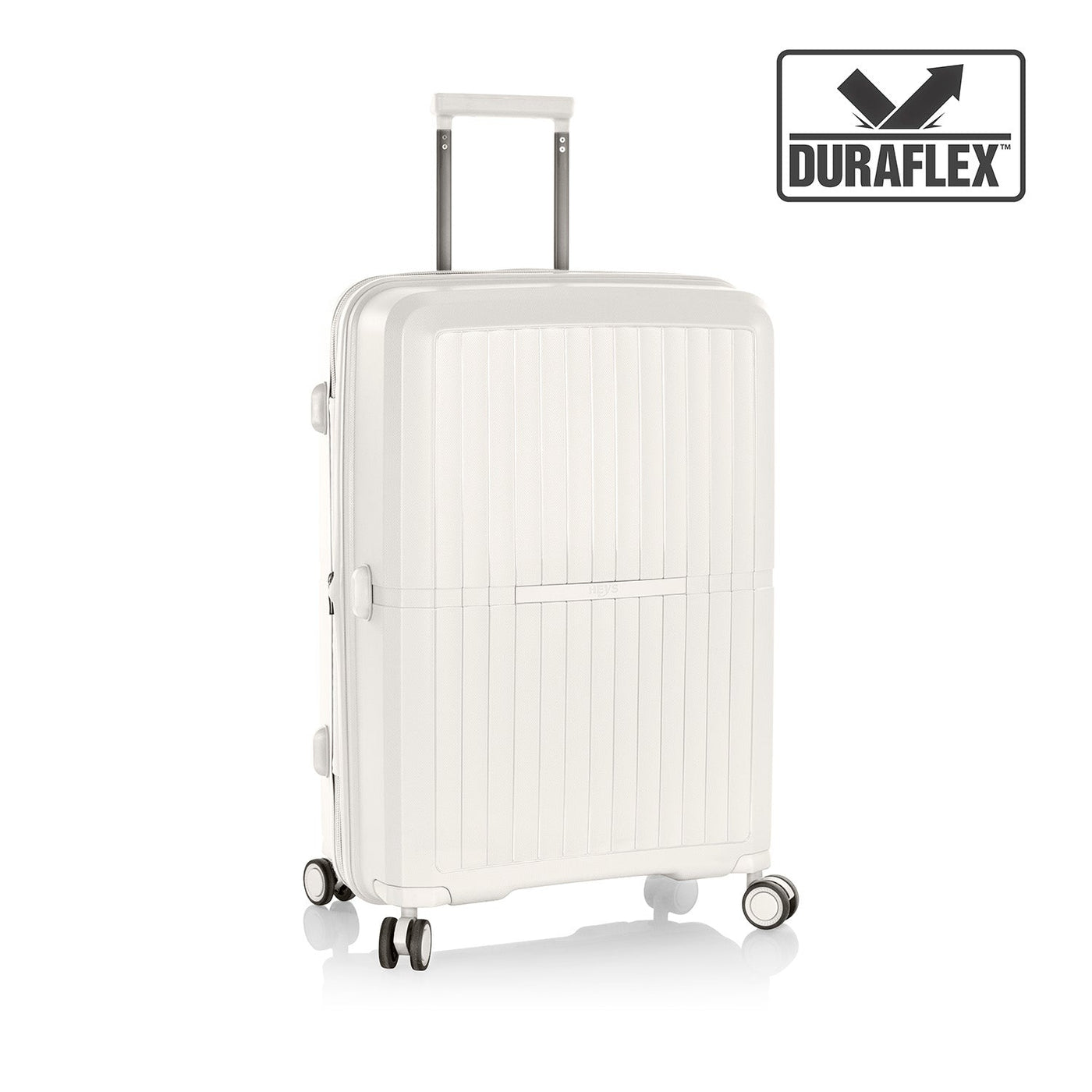 Heys Airlite 26″ Hartschalen‑Trolley – ca. 81 L, 66 × 45,7 × 27,6 cm, nur 3,4 kg, sehr leicht & bruchsicher - weiss