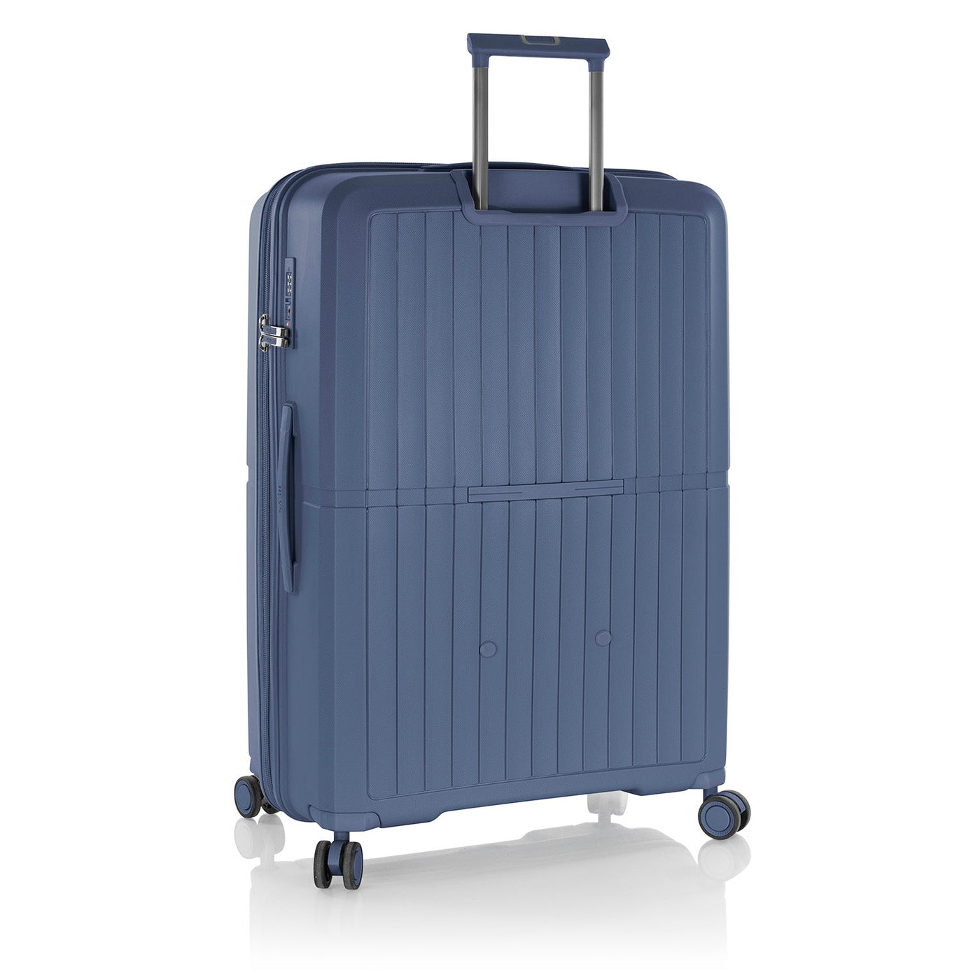 Heys Airlite 30″ Hartschalen-Trolley – 100 % Duraflex™, ca. 125 L Volumen, erweiterbar, 76 × 50 × 30,6 cm, 4 Rollen, blau